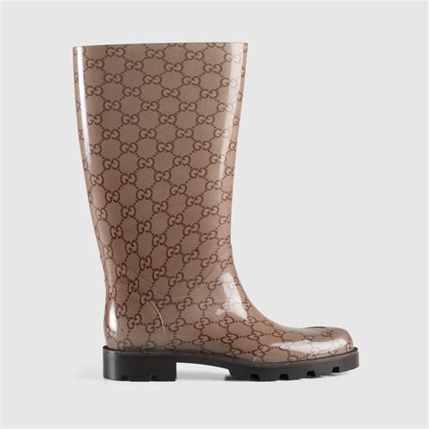 gucci ankle rain boots